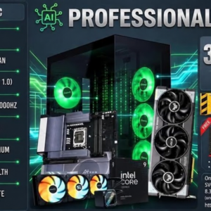 AI Professional PC — RTX 5090 · Core Ultra 9 285K · 128GB DDR5 · ราคา 320,000 บาท